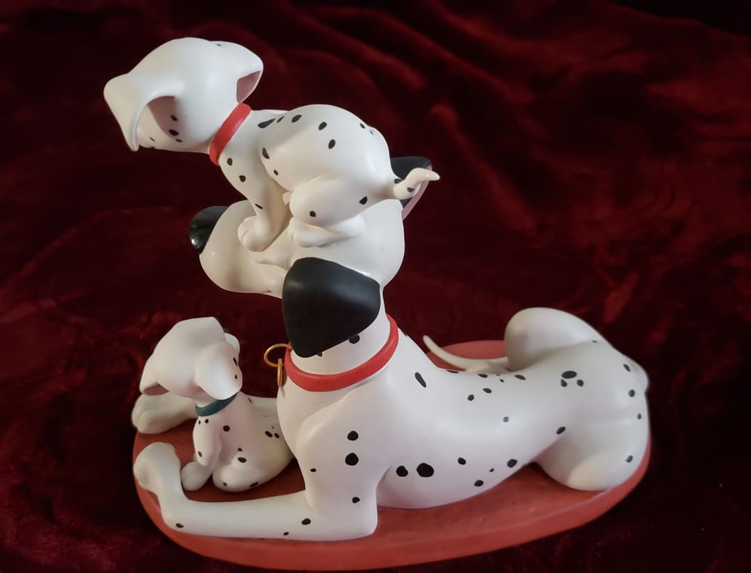 【新品未使用】WDCC 廃盤品 ディズニー 101匹わんちゃん フィギュア