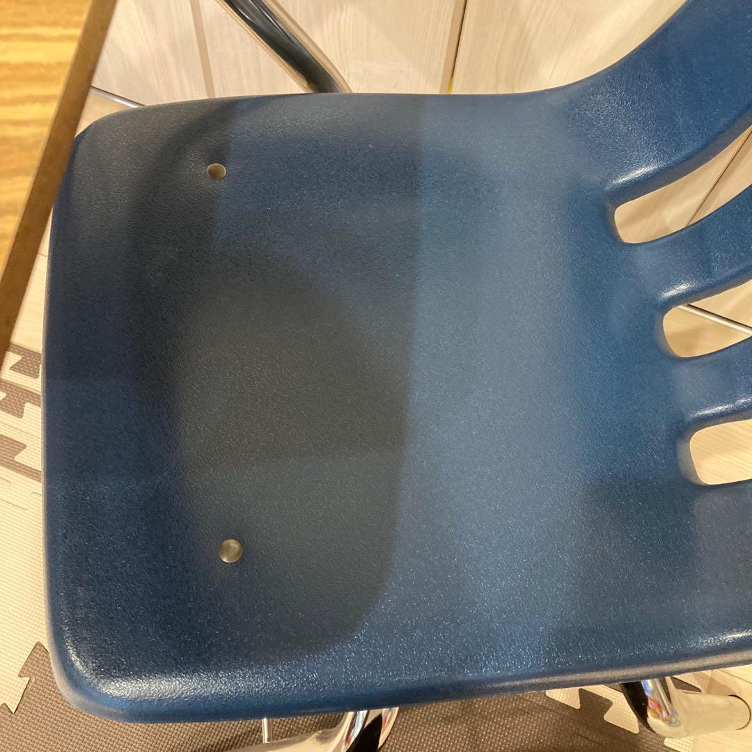 希少　VIRCO ヴァルコ スクール　デスク＆チェア一　学習机　ビンテージ