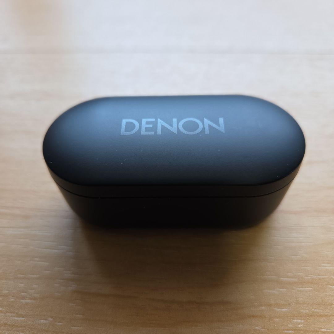 美品　DENON　Perl　Pro　ワイヤレスイヤホン　ブラック