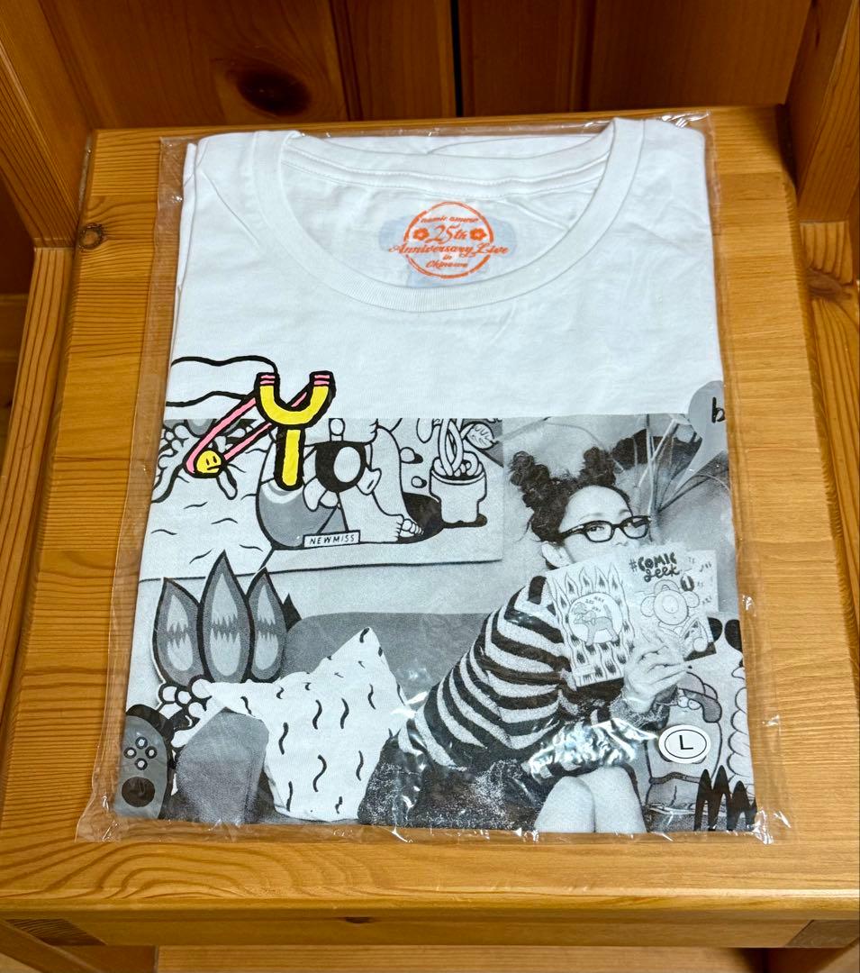 【未開封・未使用】 安室奈美恵 25周年記念ライブ沖縄Tシャツ ホワイトL白