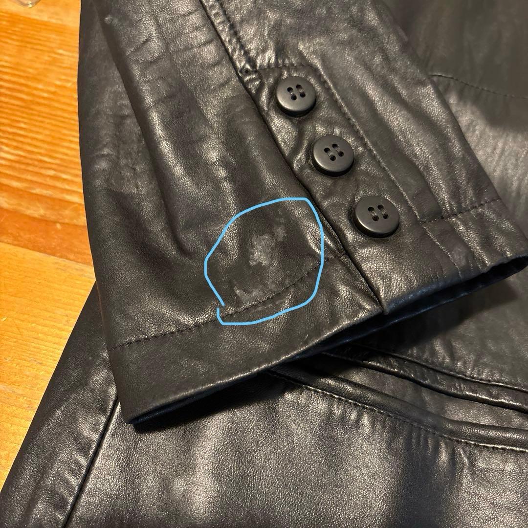 80s Y's for men WORKSHOP レディースレザーコート