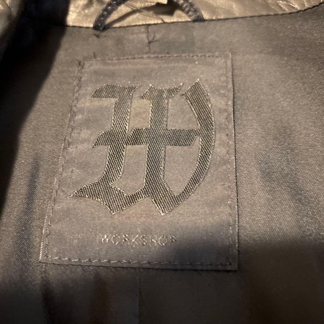 80s Y's for men WORKSHOP レディースレザーコート