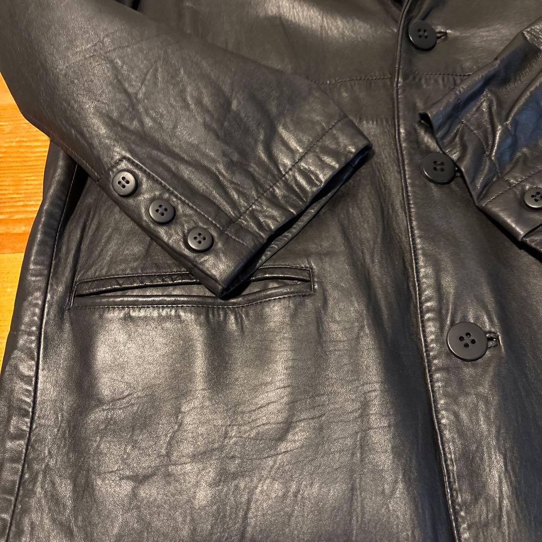 80s Y's for men WORKSHOP レディースレザーコート