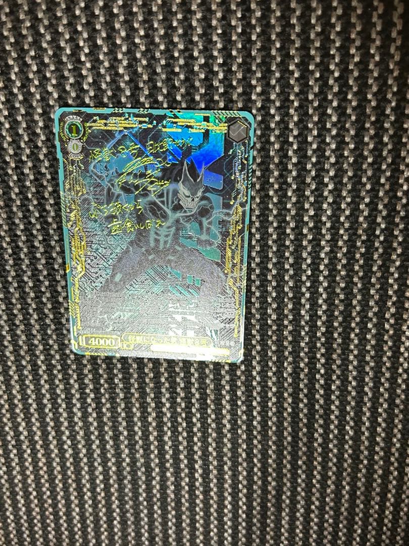 ヴァイスシュヴァルツ 怪獣になった男 怪獣8号 SEC サイン