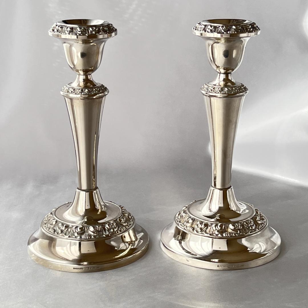 【IANTHE】薔薇のキャンドルスタンド ペア シングルスタンド