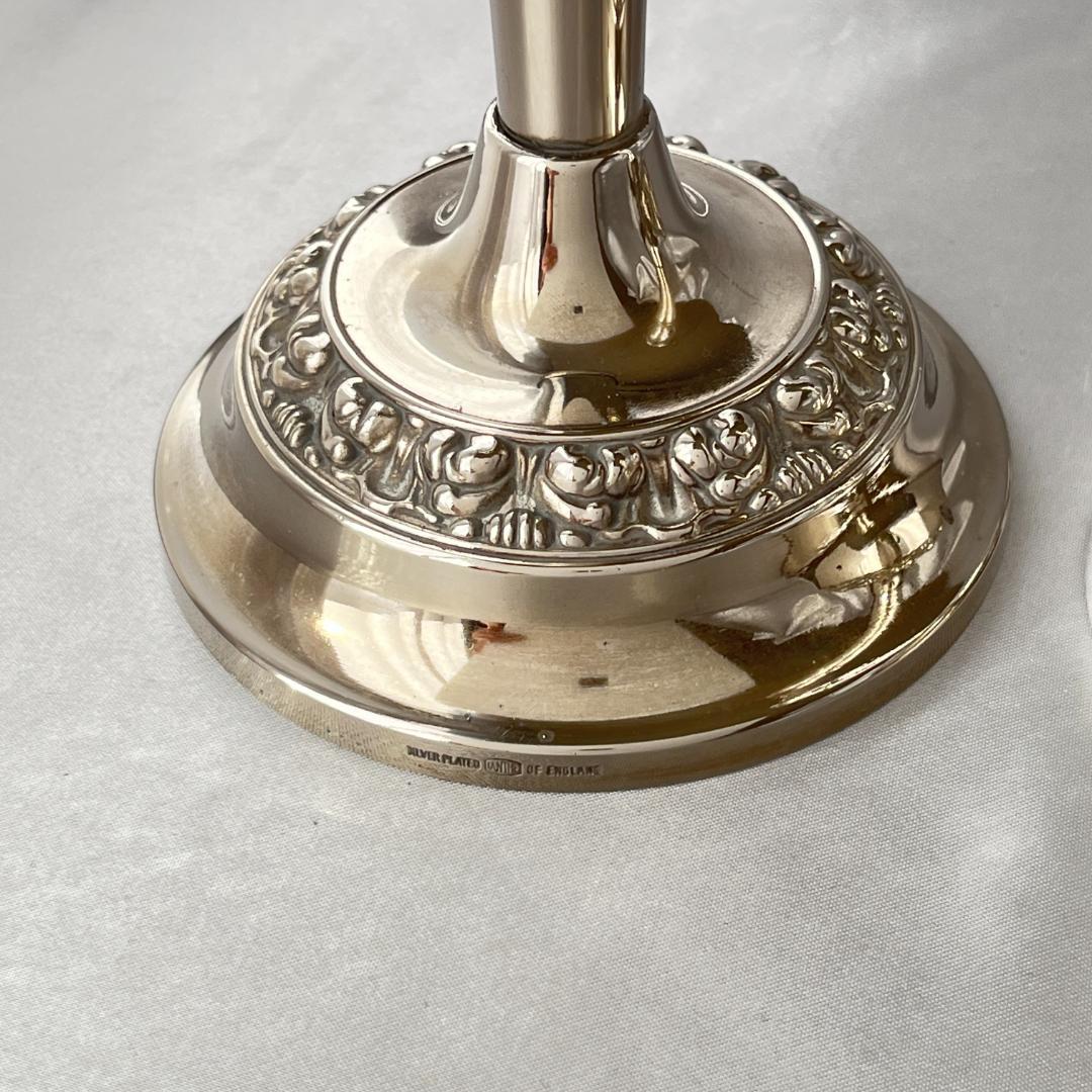 【IANTHE】薔薇のキャンドルスタンド ペア シングルスタンド