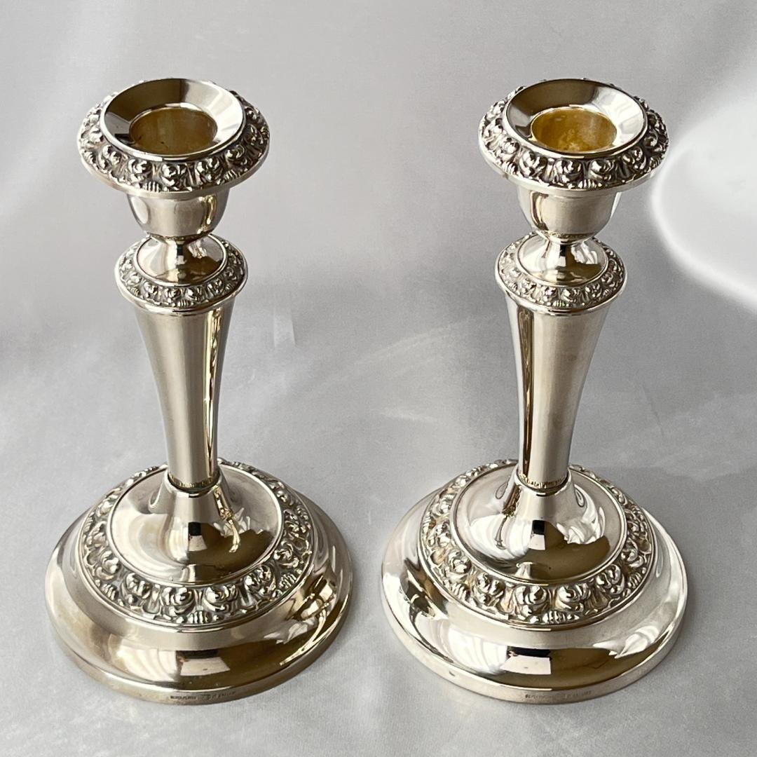 【IANTHE】薔薇のキャンドルスタンド ペア シングルスタンド