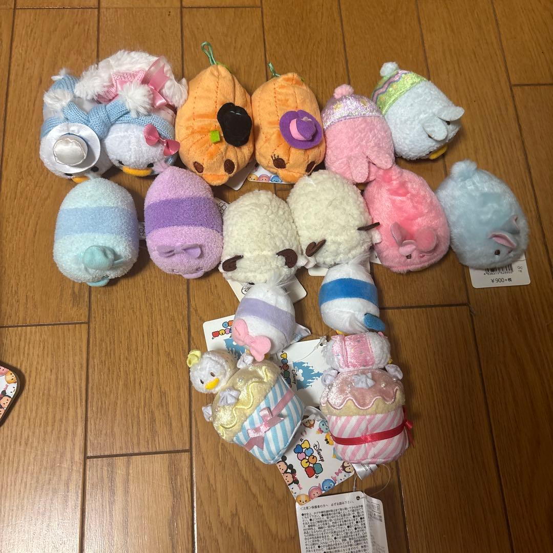 ツムツムぬいぐるみ　ドナルド　デイジーまとめ売り