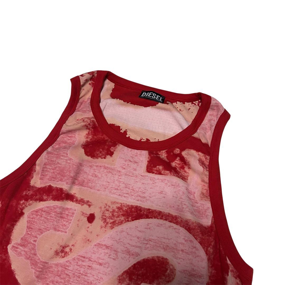 Diesel ディーゼル レッド タンクトップ L 長渕剛