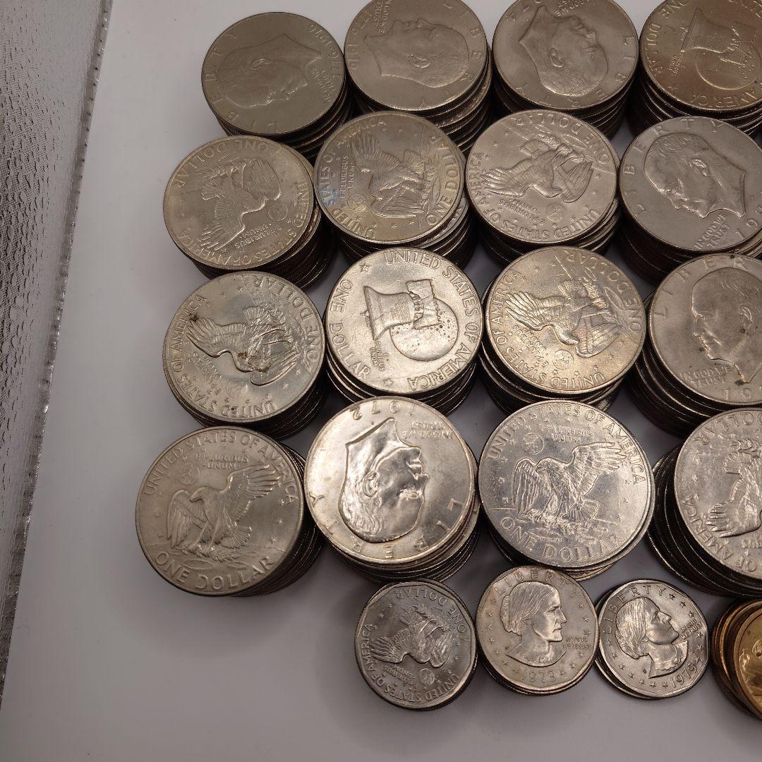 アメリカ ONE DOLLAR 1ドル 古銭 220枚セット b1301