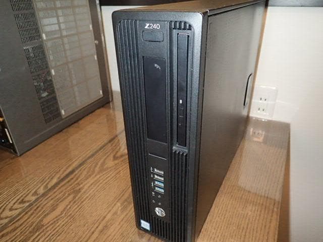 HP Z240sff PC w11pro　16GB　新品SSD 256GB 快調