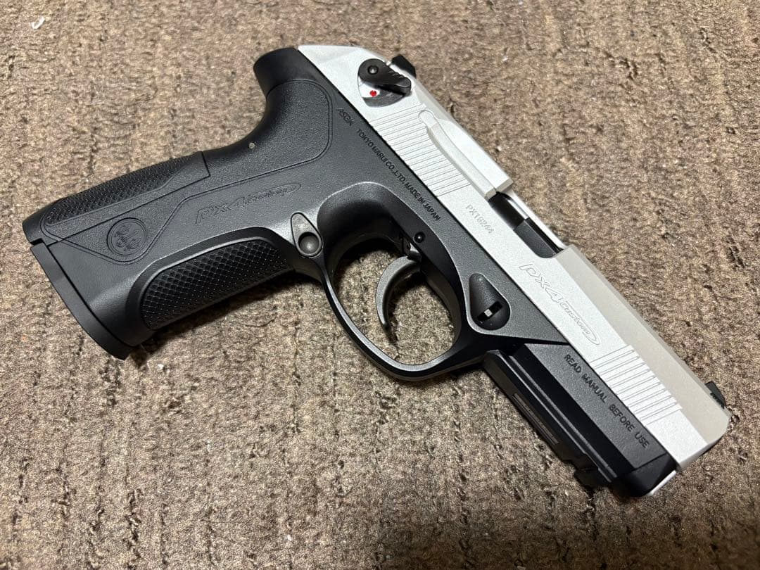 マルイ ベレッタ PX4 セラコートシルバー 美品