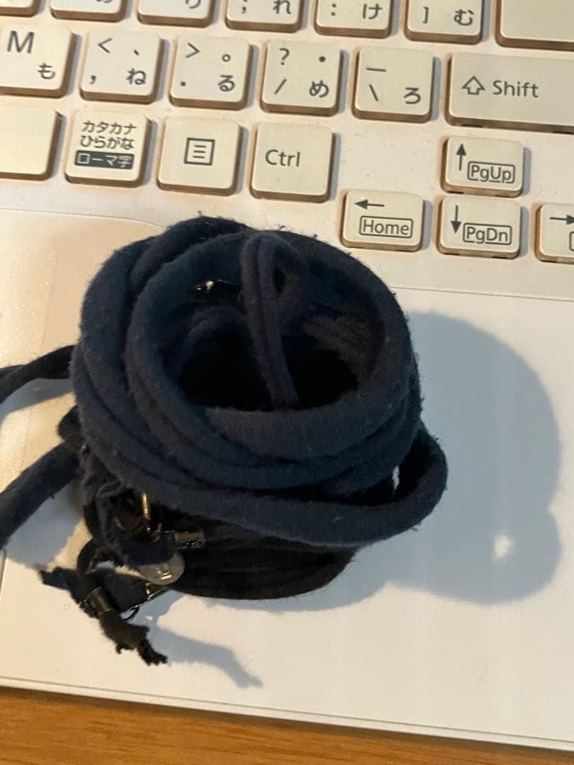 希少アンダーカバー名作紐ブレスバングルネックレスリング初期ドクロスカルワイヤー