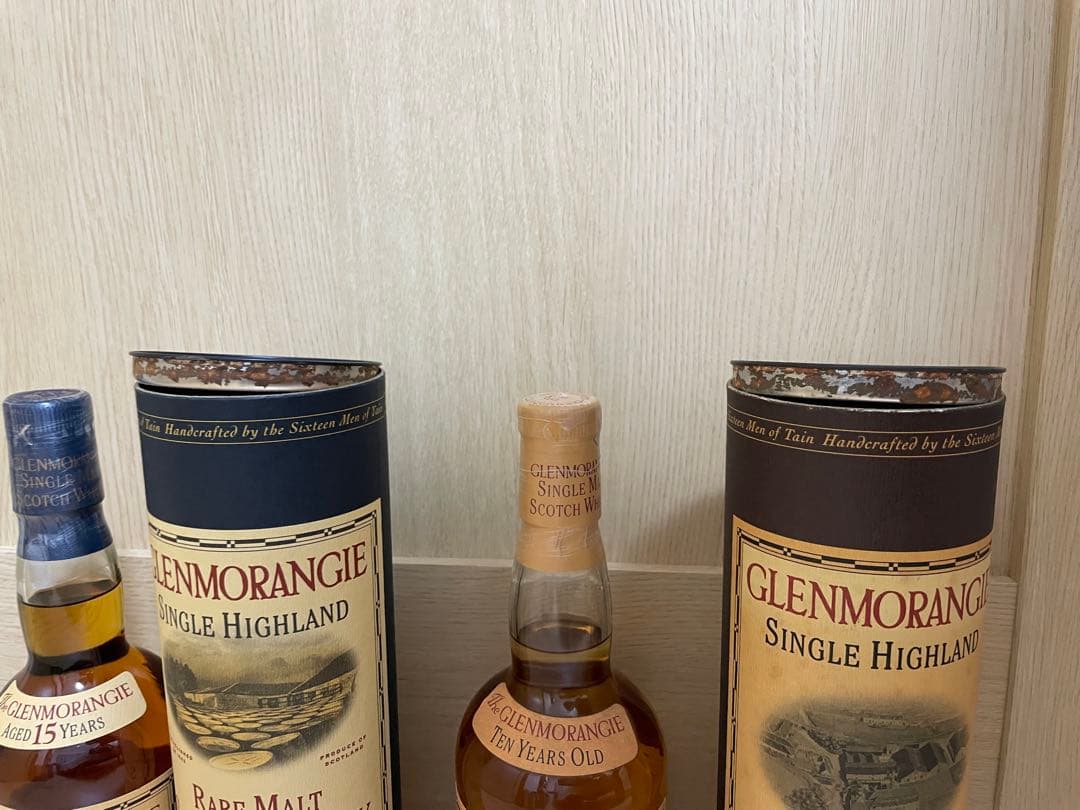 Glenmorangie 15年・10年ウイスキーセット