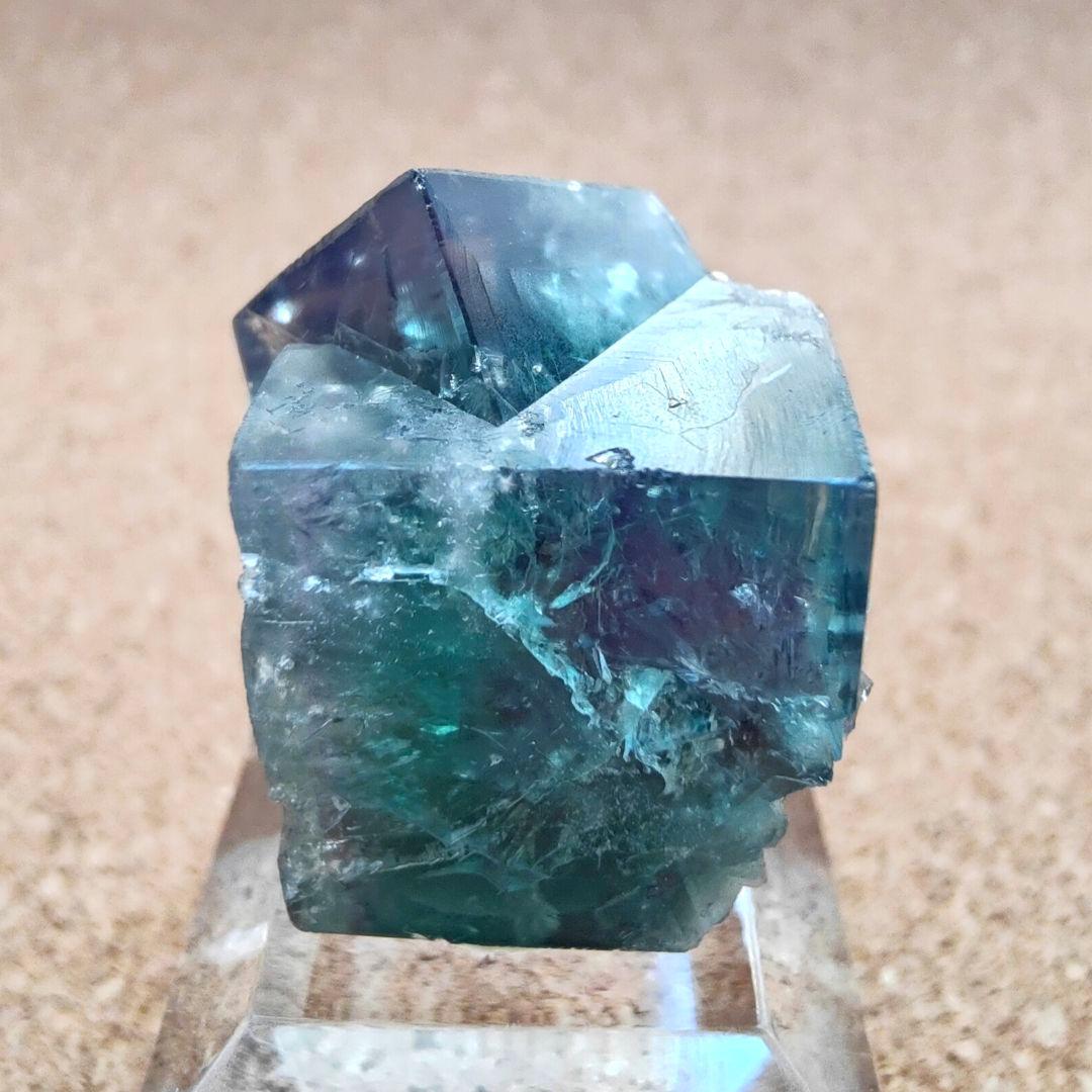 Rainbows End Pocket産フローライト 天然石 鉱物 原石