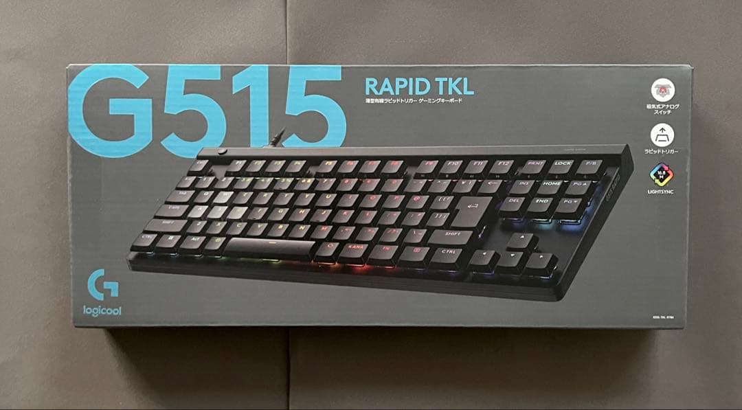 【新品未使用未開封】ロジクール G515 RAPID TKL