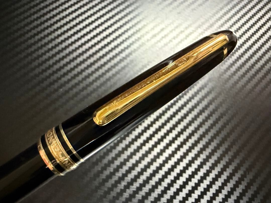 美品 モンブラン マイスターシュテュック 163 ローラーボール ブラック