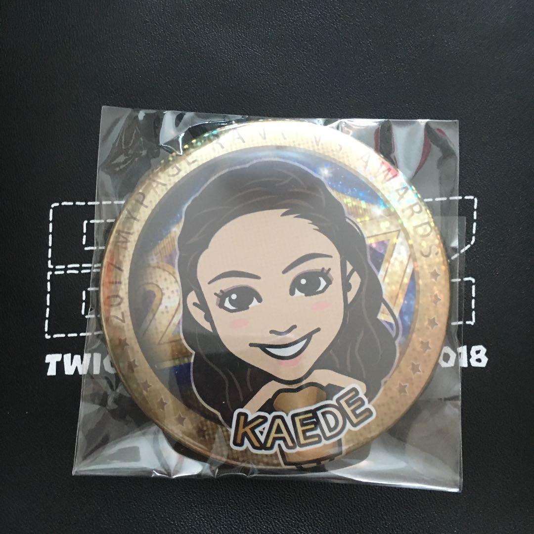 楓 75mm 缶バッジ 激レア