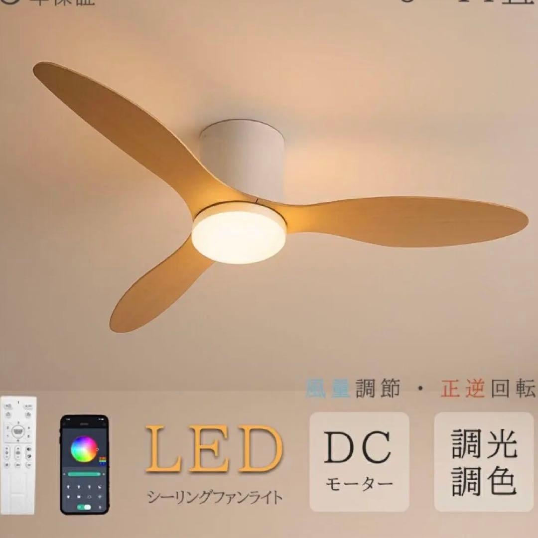 LED シーリングファン DCモーター 10〜14畳
