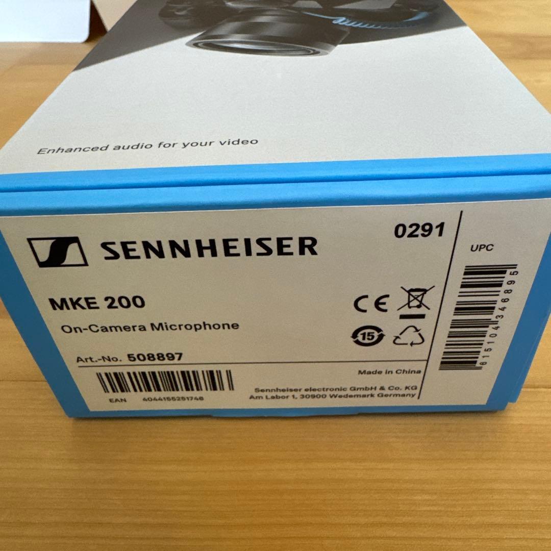 SENNHEISER オンカメラマイク MKE200