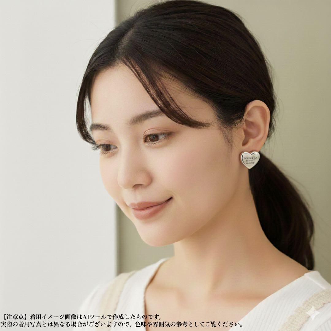 新品仕上げ ティファニー リターントゥ ハート シルバー925 両耳 ピアス