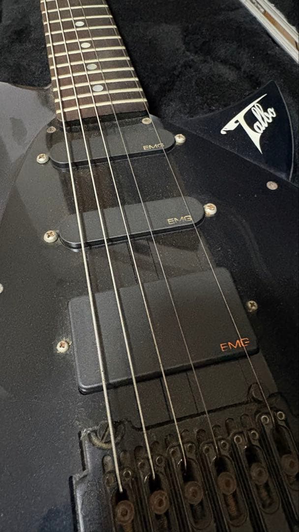 Tokai talbo A-143MSH エレキギター 黒 ハードケース付き