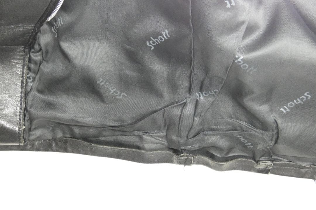 t*o様 Schott 641 シングルライダース オリジナル 擦れ下地露出 3