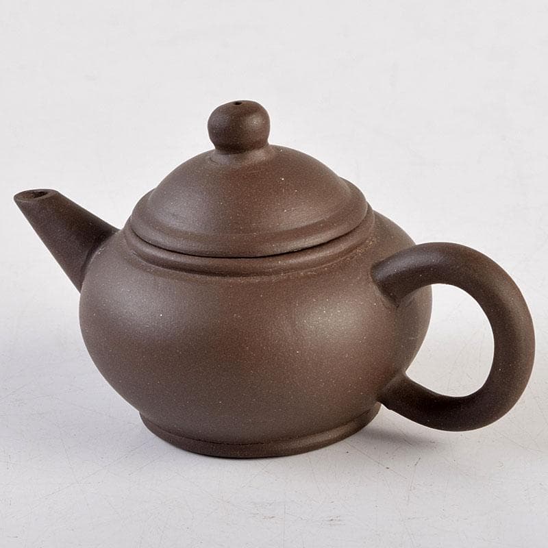 中国　紫砂　紫泥　急須　茶壷　在銘　C　9272