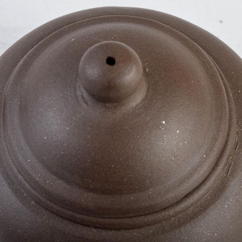 中国　紫砂　紫泥　急須　茶壷　在銘　C　9272