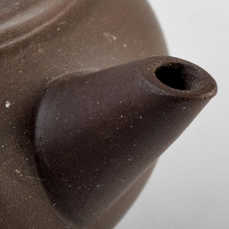 中国　紫砂　紫泥　急須　茶壷　在銘　C　9272