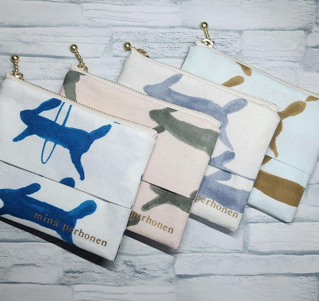 ●ハッピー＊●ミナペルホネン✲︎ポケットティッシュポーチ✲︎field o