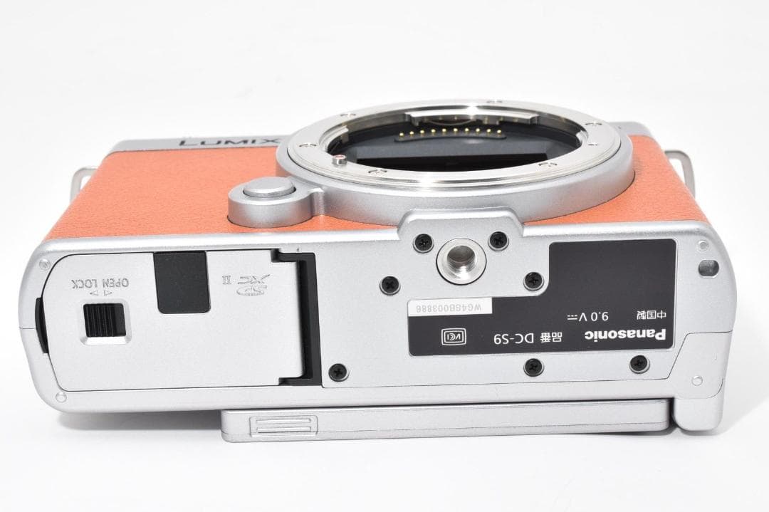 【新品級】ルミックス Lumix s9 DC-S9 キャメルオレンジ