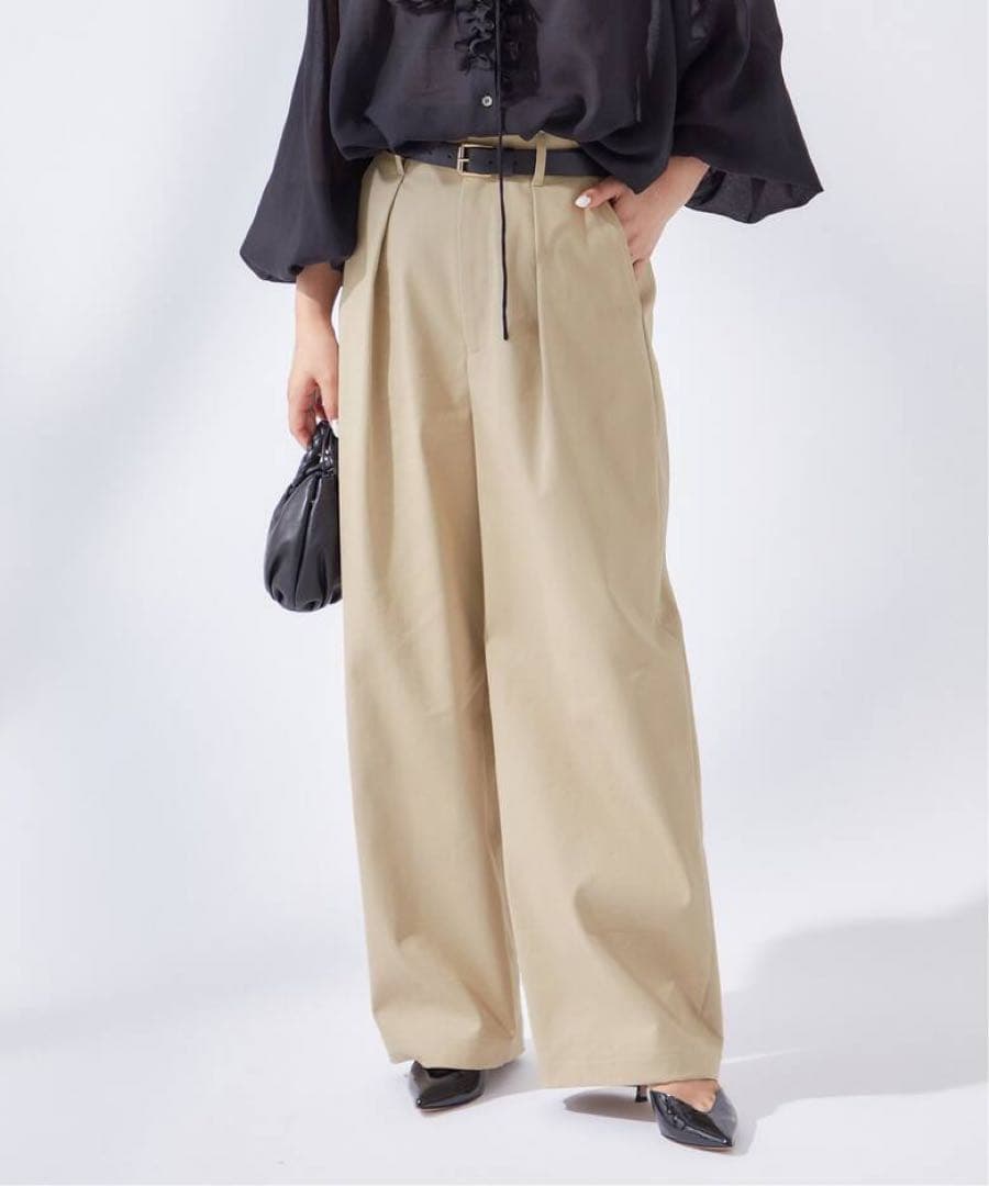 新品！JOURNAL STANDARD L'essage CPタックチノパンツ