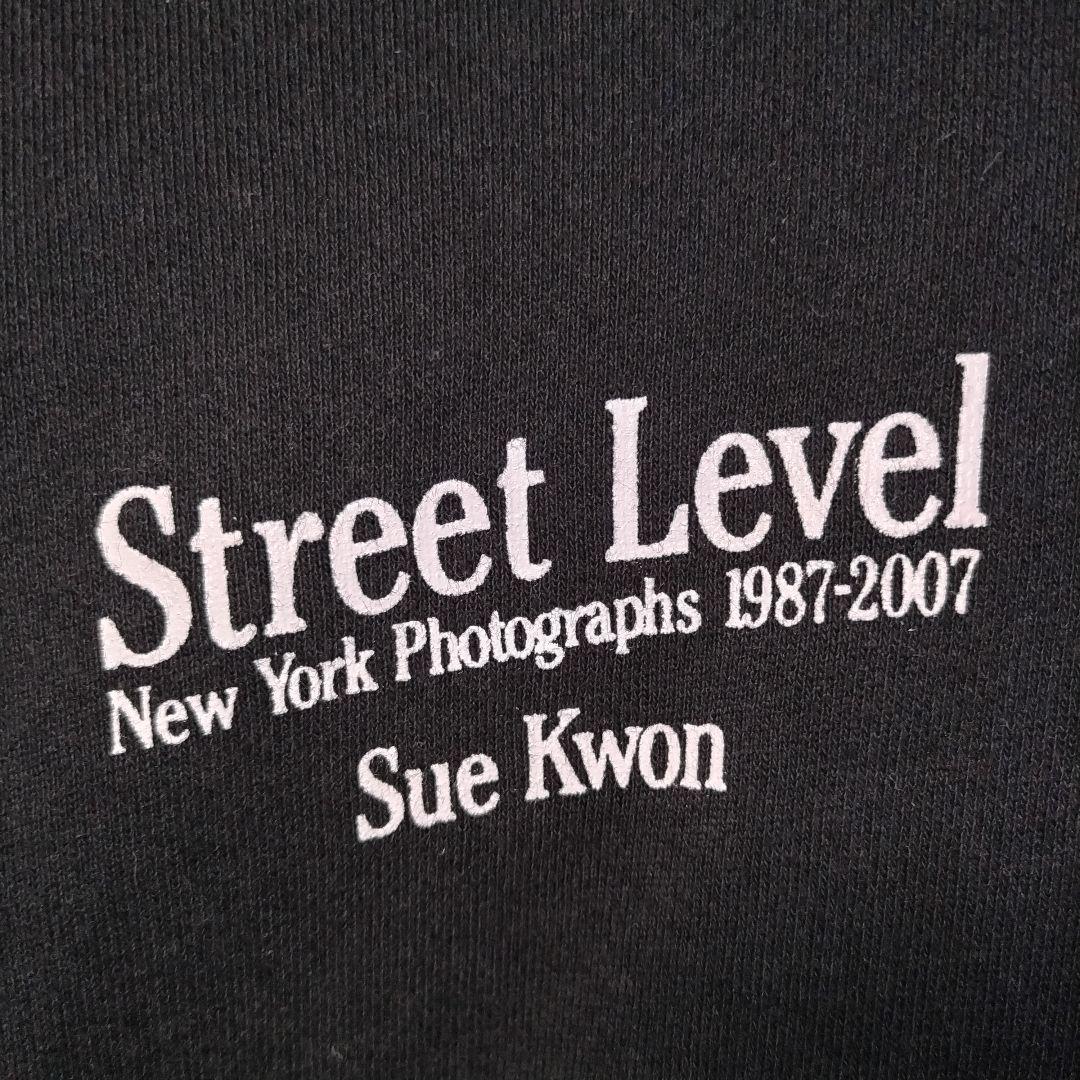 a69【希少XLサイズ】ブラックアイパッチ☆バック全面　ビックロゴ　パーカー