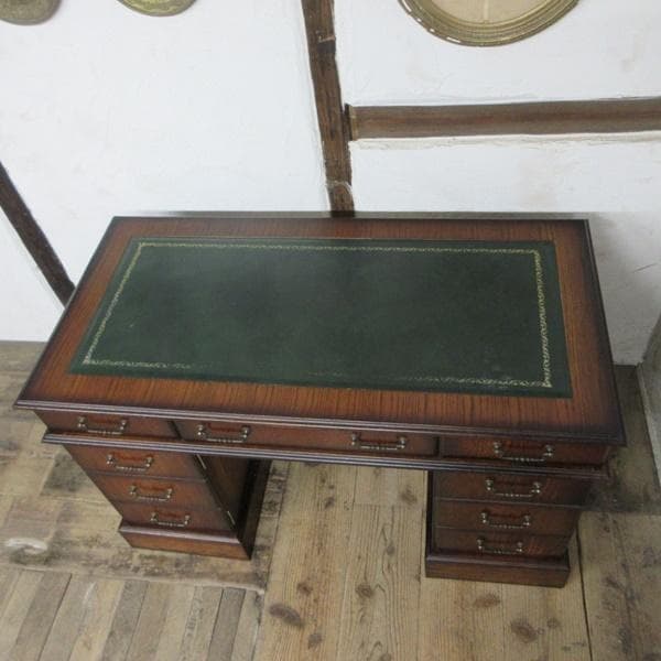 イギリス アンティーク 家具 デスク 机 書類整理 店舗什器 英国 6961d