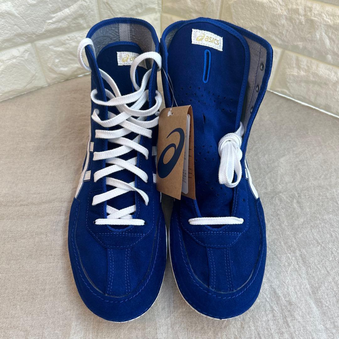 アシックス ボクシング/レスリングシューズ 29.0cm ブルー ホワイト