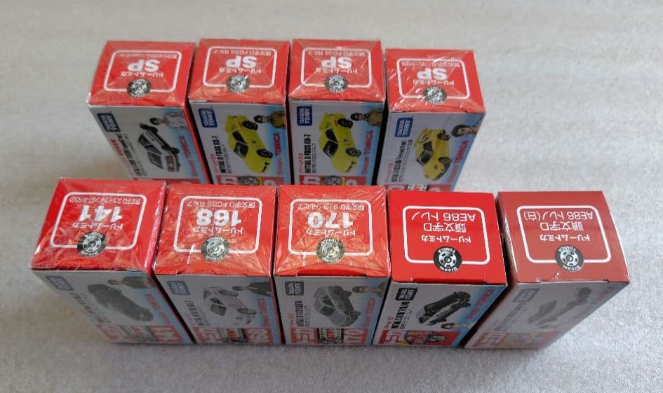 【未開封】ドリームトミカ　頭文字 D　9台　まとめ売り