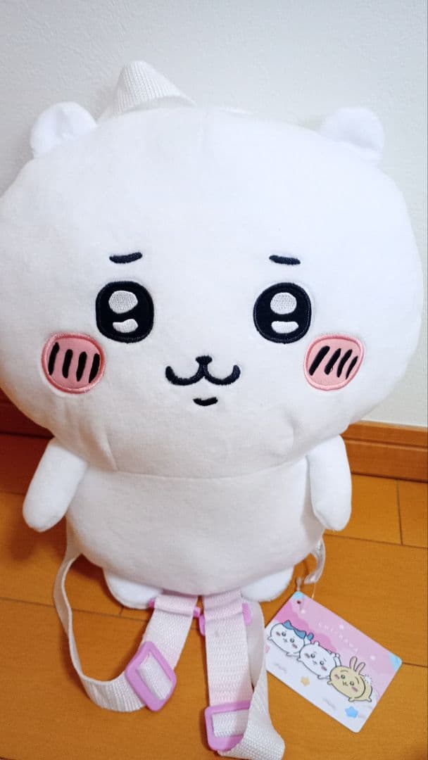 ちいかわぬいぐるみリュック♥てんしあくまBIGシーサーうさぎ♥ループタオルセット