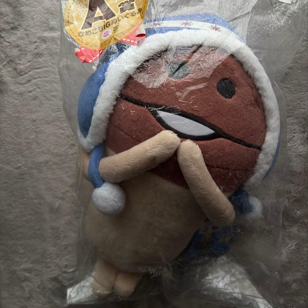 【新品】激レア A賞なめこBIGぬいぐるみ 〜冬の贈り物〜