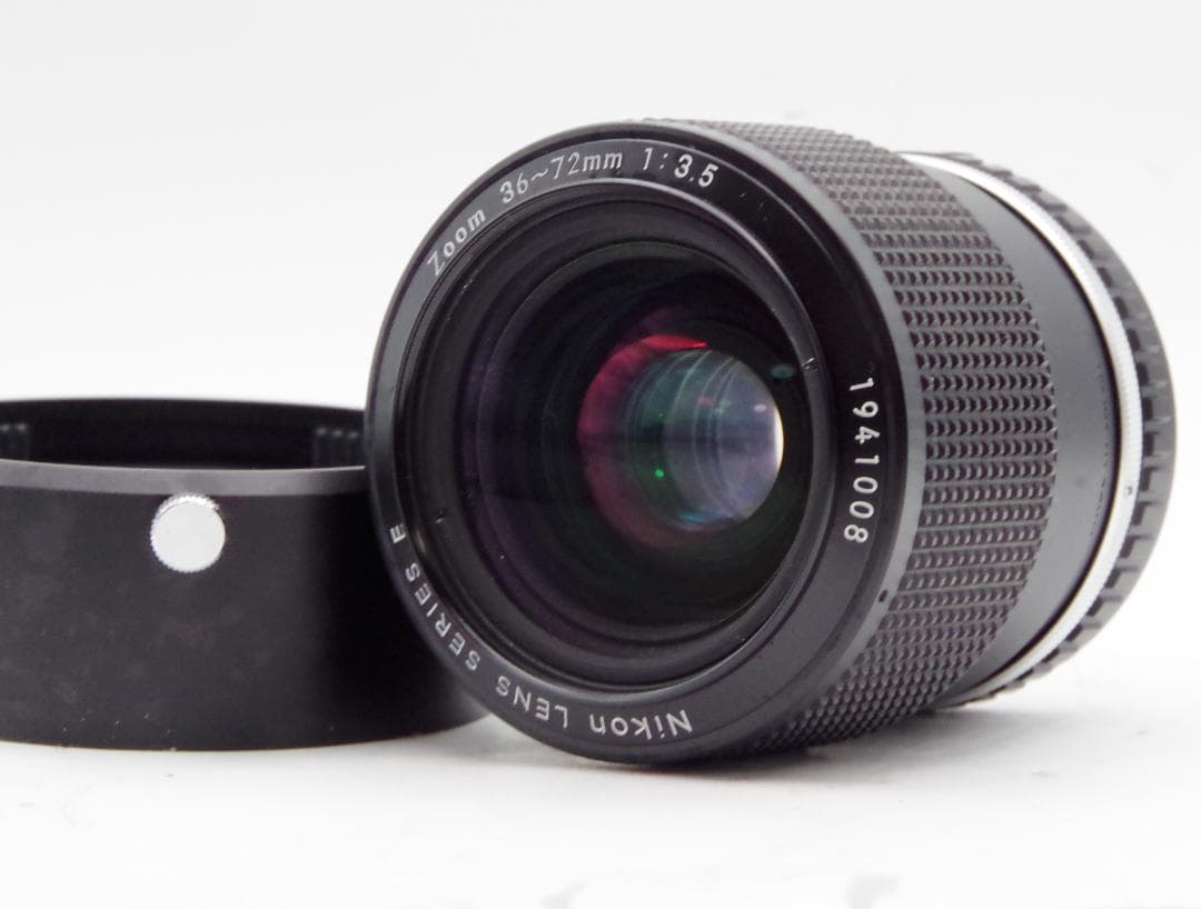 ニコン FM ブラックボディ Zoomレンズ36～72㎜ F3.5 レンズセット