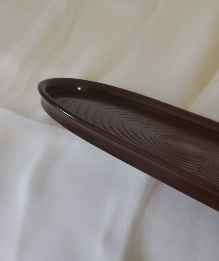 鎌倉彫　後藤会　長手盆