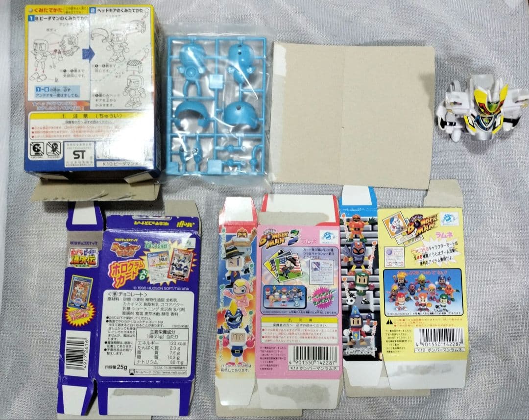 カバヤ　ボンバーマン　ビーダマン　食玩　箱セット　爆外伝　フィギュア　人形　希少