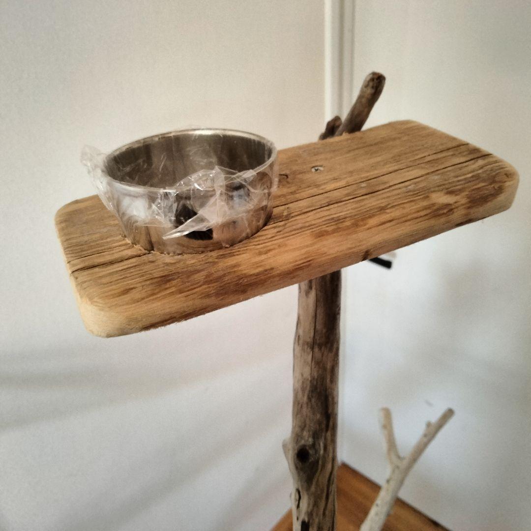 バードアスレチックジム大型 ㊷ 天然木 自然木 流木 インコ おもちゃ