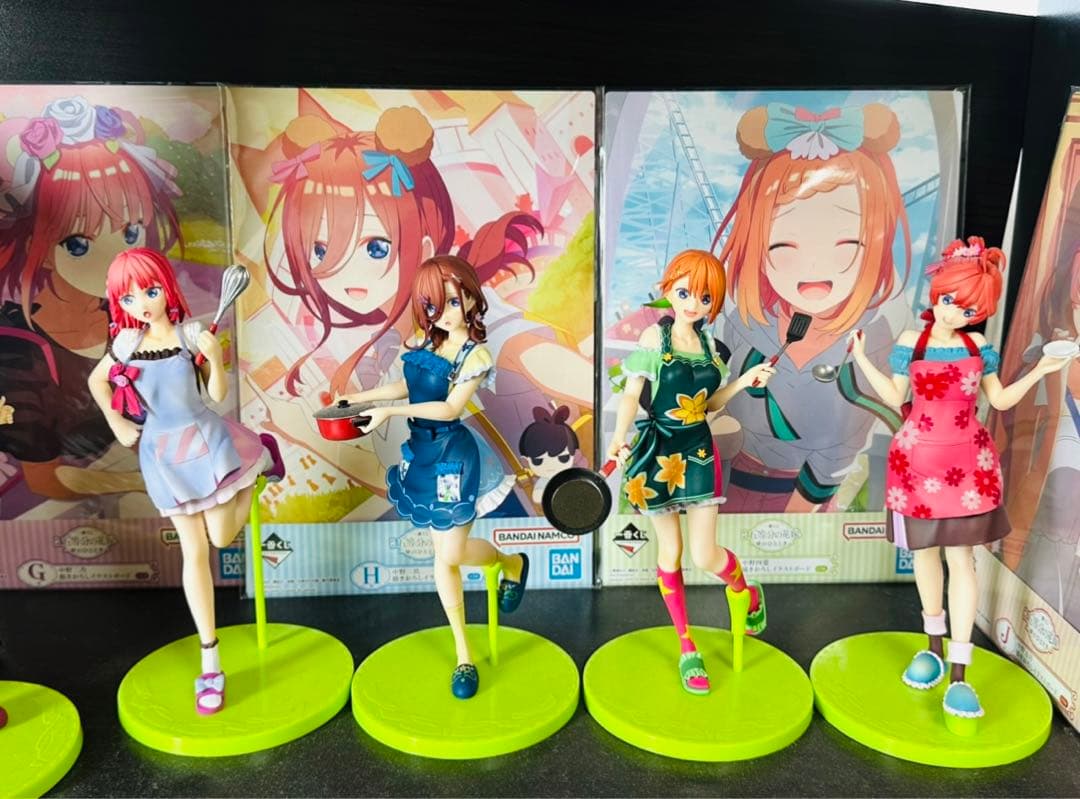 五等分の花嫁　中野ニ乃　アクリルスタンド　セット