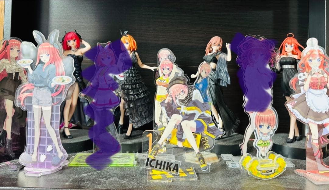 五等分の花嫁　中野ニ乃　アクリルスタンド　セット