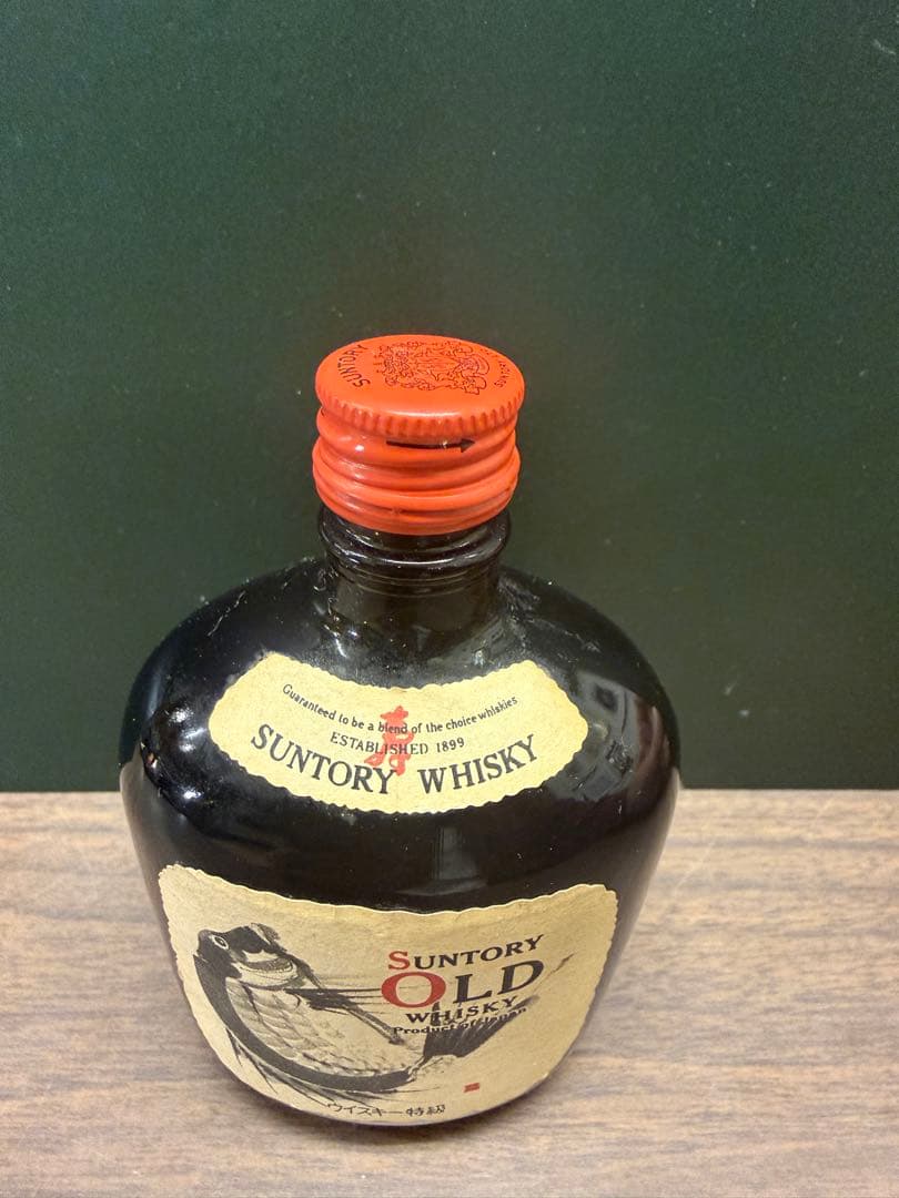 サントリー ウイスキー ミニボトル 特級 鯛ラベル 未開栓 古酒特希少