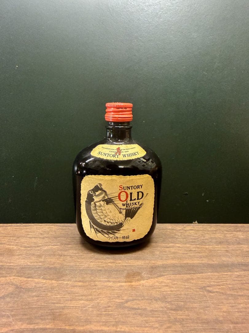 サントリー ウイスキー ミニボトル 特級 鯛ラベル 未開栓 古酒特希少