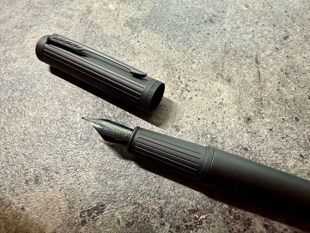 PARKER パーカー 万年筆 インジェニュイティ ブラックBT ペン先F