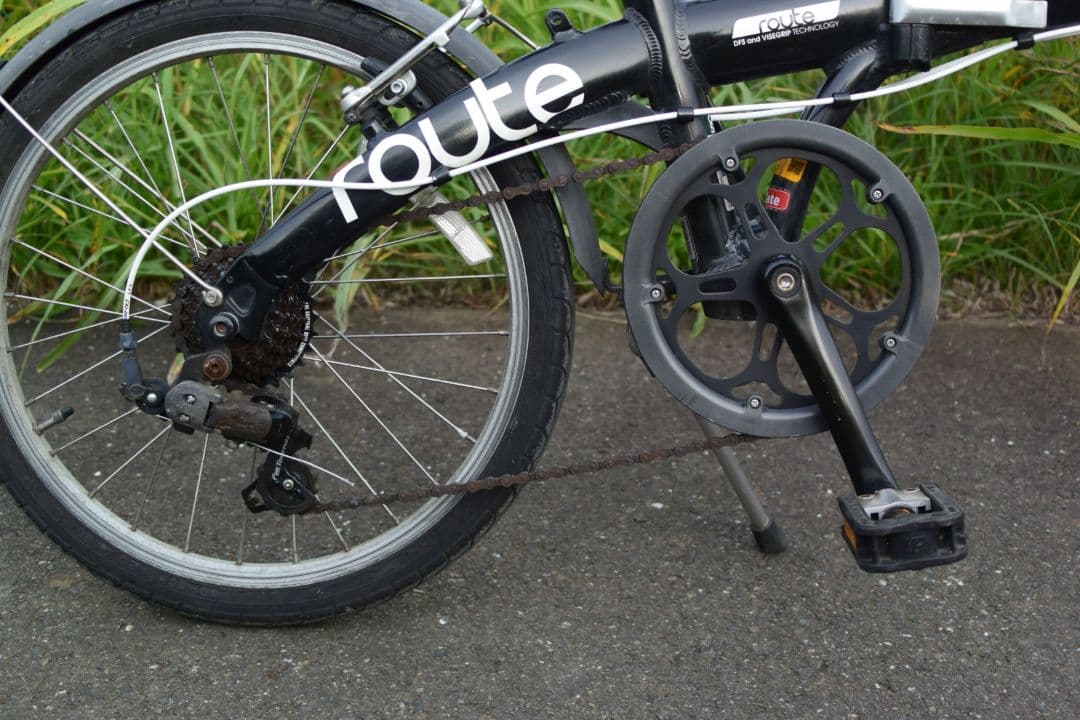 【中古】DAHON Route 7速 黒～引き取り限定～