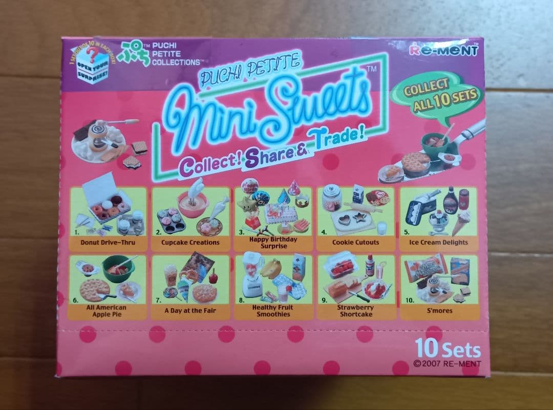 楽一番公式アカウント03　ぷちサンプル ミニスイーツ 完全未開封品1BOX